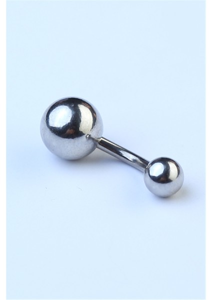 Düz Göbek Silver Piercing