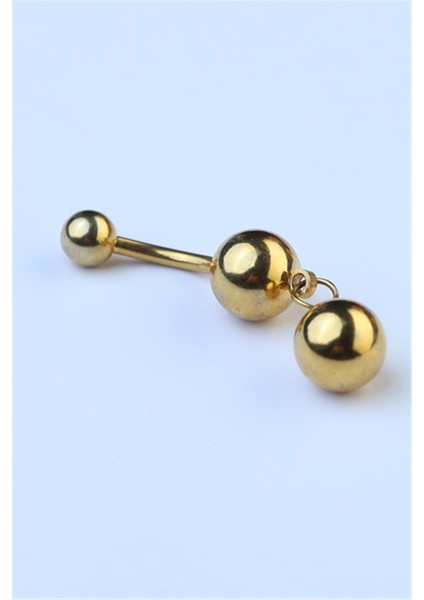 Iki Top Sallantı Göbek Gold Piercing fiyatları
