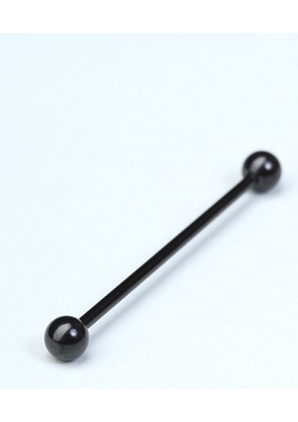 Düz Köprü Siyah Piercing