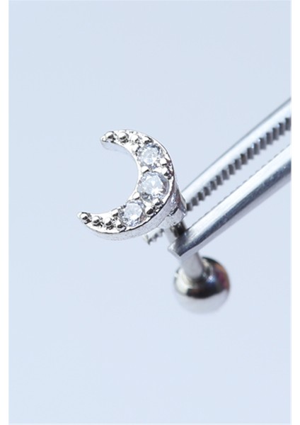 Küçük Ay Silver Piercing