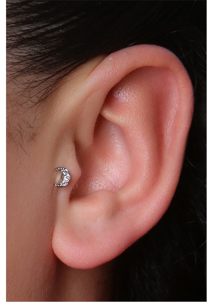 Küçük Ay Silver Piercing modelleri