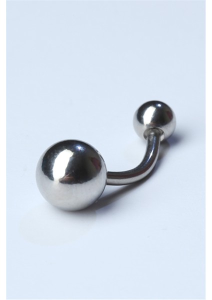 Düz Göbek Silver Piercing