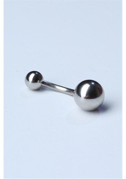 Düz Göbek Silver Piercing