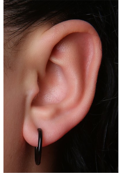 Jumbo (Küpe) Siyah Piercing