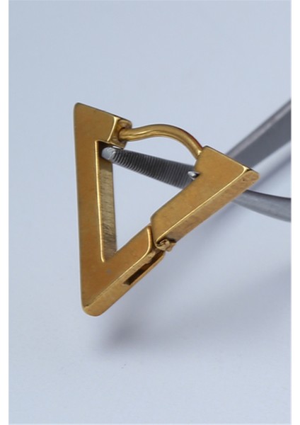 Üçgen Model (Küpe) Gold Piercing