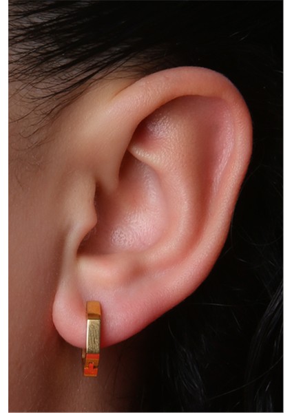 Altıgen (Küpe) Gold Piercing