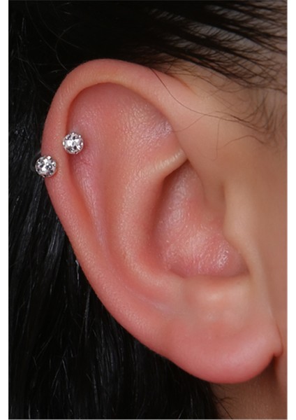 Disco Yarımay Gold Piercing