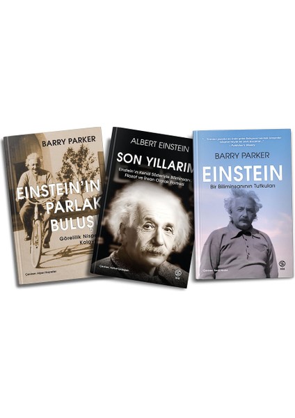 Albert Einstein Üçlüsü (3 Kitap)