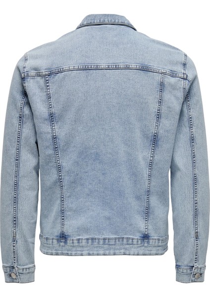 Only & Sons Erkek Kot Ceket Onscoın L. Blue 4334 Jacket 22024334