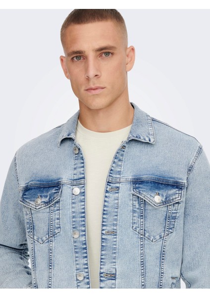Erkek Kot Ceket Onscoın L. Blue 4334 Jacket 22024334 fırsatları