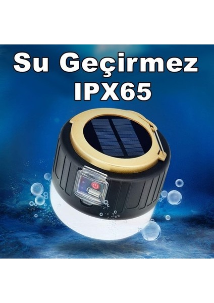 P-280W Kamp Lambası Solar Şarjlı Güneş Enerjili Ampül 26SMD LED Şarjlı El Feneri Powerbank 4mod fiyatları