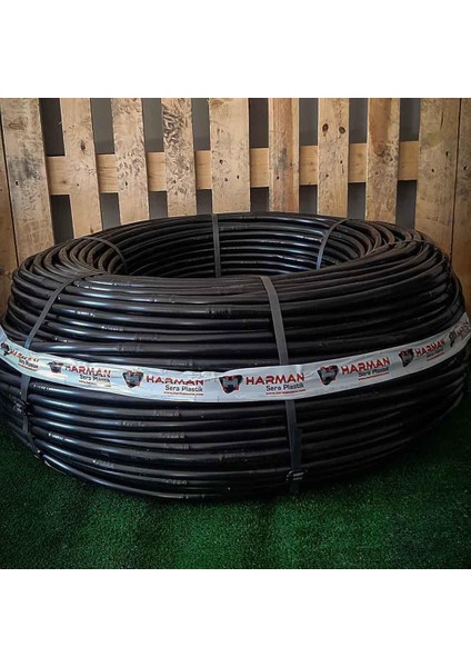 16X20 4 Lt Damlama Borusu 20 Cm Delikli 400 M 2 Litre Damlama Borusu Yuvarlak Damlama Hortumu