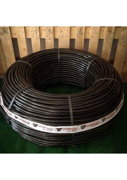 16X20 4 Lt Damlama Borusu 20 Cm Delikli 400 M 2 Litre Damlama Borusu Yuvarlak Damlama Hortumu