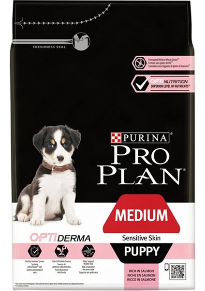 Puppy Sensitive Hassas Medium Somonlu Yavru Köpek Maması 3kg