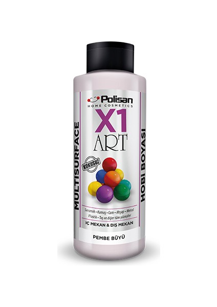 X1 Art Multisurface Hobi Boyası Pembe Büyü 120 ml