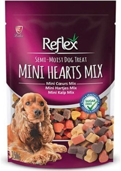 Reflex Mini Kalp Mix Köpek Ödül Maması 150 gr