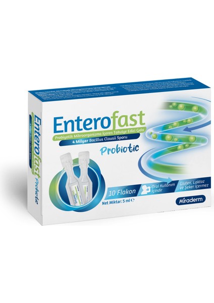 Enterofast Probiotic 10 Flakon