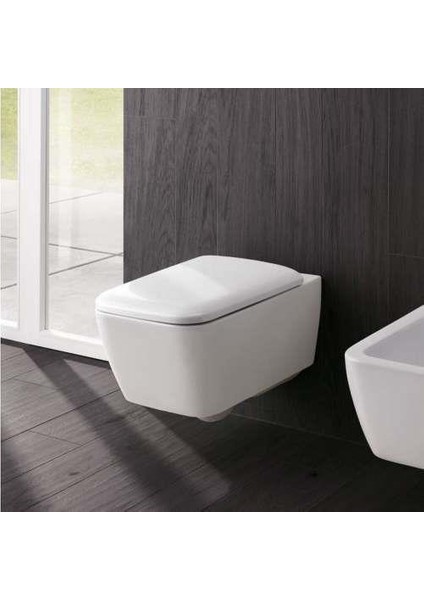 Geberit Icon Square Rimfree Asma Klozet T54 501.651.01.1 ( Klozet Kapağı Dahildir )