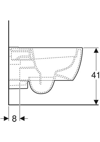 Geberit Icon Asma Klozet T53 Rimfree 501.002.00.1 ( Klozet Kapağı Dahildir )