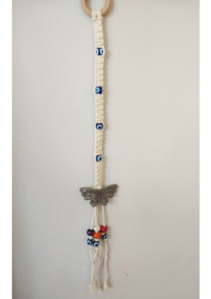 Kelebekli Nazar Boncuklu Duvar Süsü fiyatları