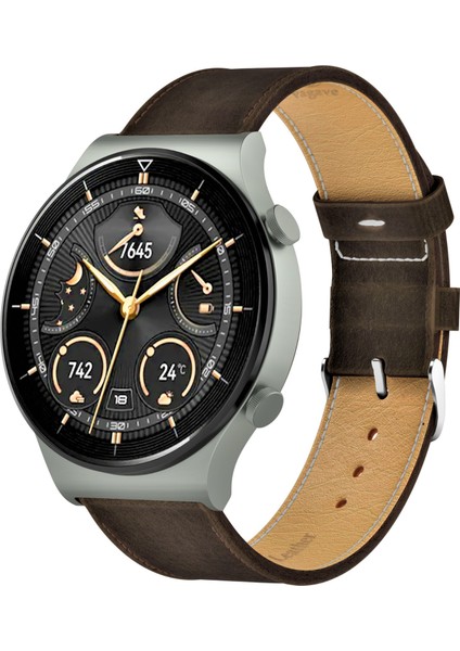 Huawei Watch 22mm Deri Kordon 46mm Watch GT4 Gt 2 3 4 5 Pro Se 2e Huawei Watch 4 Pro Ultimate Elite Gt2 E Gt2e Gt2pro Gt3 Pro Gt3pro Kahverengi Deri Kordon Kayış 46 22mm