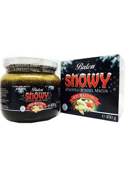 Snowy Zencefilli Kış Macunu 400 Gr X 4 Adet