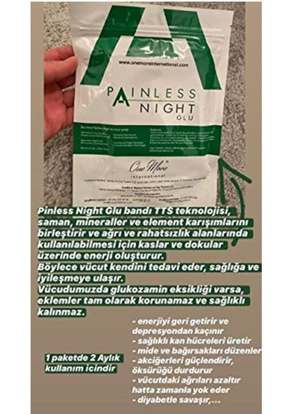 One More Painless Night Glu Onemore Agrı Bantları 25lı Paket Yeni Ürün