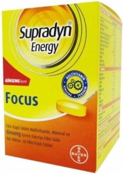 Energy Focus 30 Film Kaplı Tablet 8699546090419