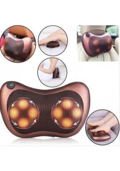 Medilix Masaj Aleti Yastığı Ovmalı Yastık Çift Motorlu modelleri
