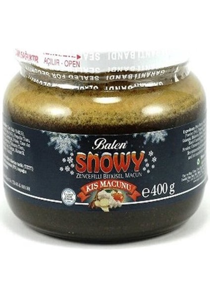 Snowy Zencefilli Kış Macunu 400 Gr X 4 Adet