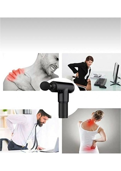 En Siga Sporcu Masaj Aleti Masaj Aleti 4 Başlıklı Şarjlı Titreş fırsatları