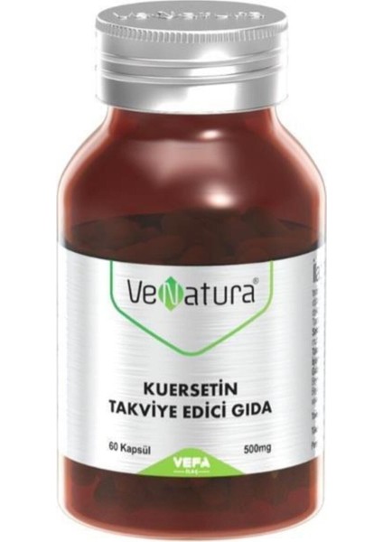 Kuersetin 500 Mg 60 Kapsül