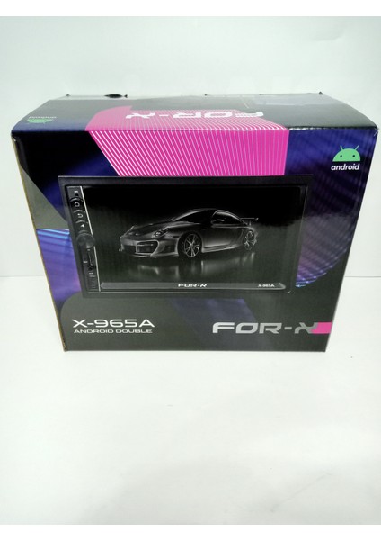 Android Double Teyp – For-X X-965A Car Play – Park Kamerası