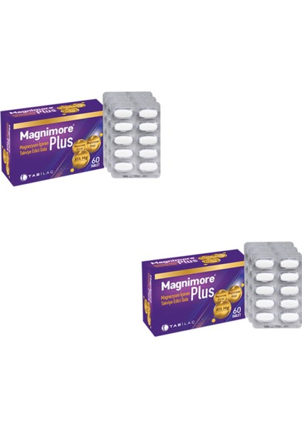 Magnimore Magnimore Plus 60 Tablet X2 Adet