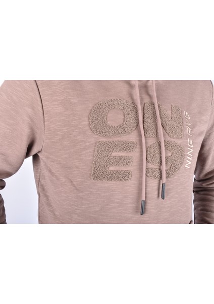 Esw 1931 Kapüşonlu Sweat/sütlü Kahve/xl