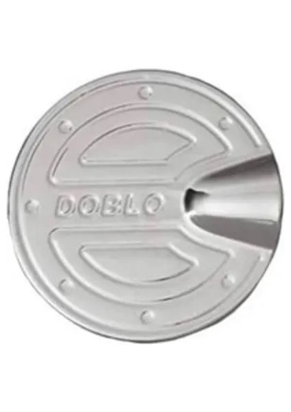 Alminox Oto Fiat Doblo Krom Depo Kapağı 2010 Sonrası Paslanmaz Çelik