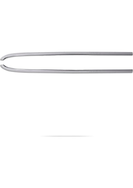 Alminox Oto Fiat Fiorino Cam Citasi 2007 Üzeri 2 Prç. Paslanmaz Çelik