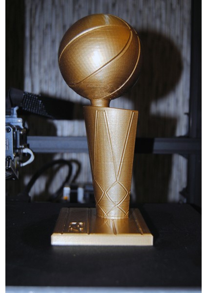 Larry O'brien Nba Şampiyonluk Kupası Maketi Trophy 3D Baskı