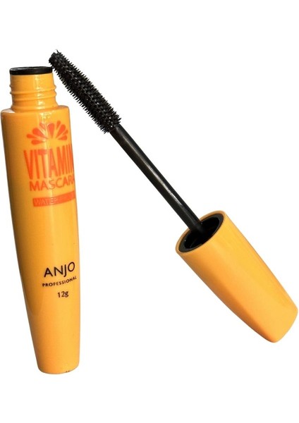 Güçlü Sabitleme ve Kıvırma Gücüne Sahip Besleyici Waterproof Maskara 12G