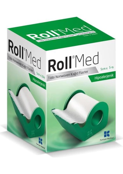 Med 5x5 Hipoalerjenik Kağıt Flaster - 2 Adet