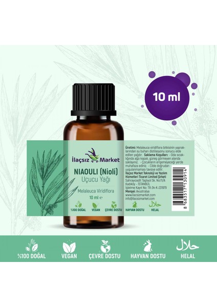Ilaçsız Market Niaoli Yağı / 10 ml