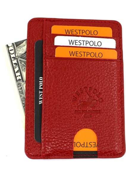 West Polo Hakiki Deri Dikey Mini Kartlık fiyatları
