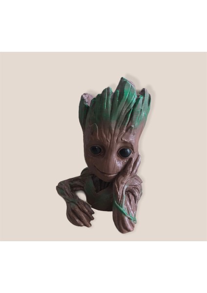 Baby Groot Saksı/kalemlik Figür 15 cm