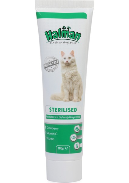 Sterilised Paste Kısır Kedi Tüy Yumağı Önleyici Macun 100 GR fiyatları