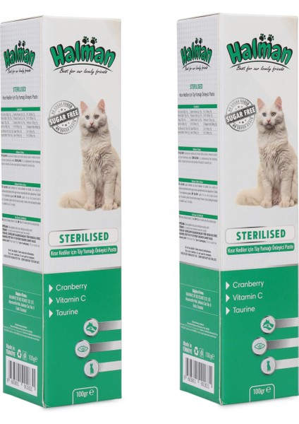 Sterilised Paste Kısır Kedi Tüy Yumağı Önleyici Macun 100 GR fırsatları