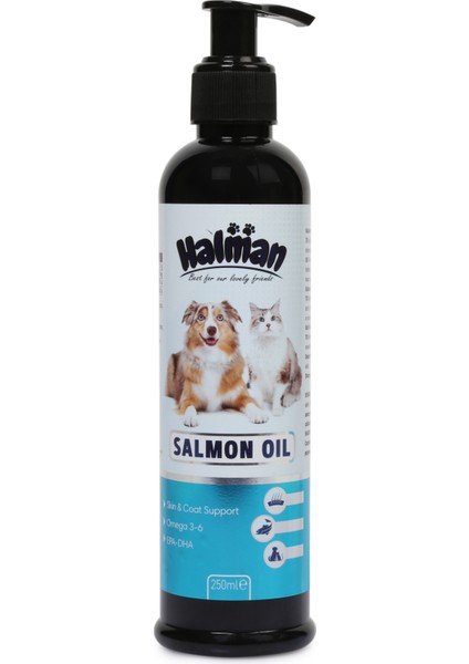 Salmon Oil Köpek ve Kedi Balık Yağı Omega 3-6 250 ML