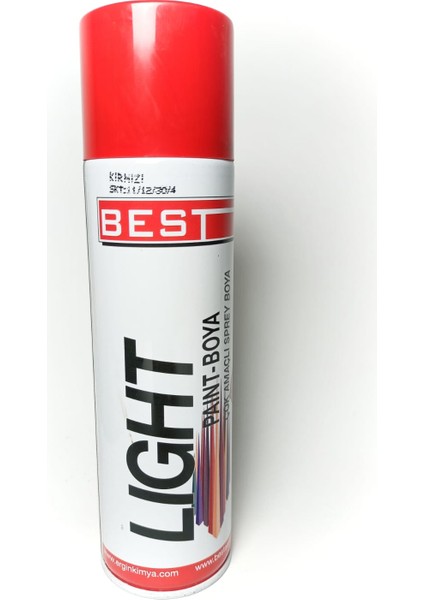 Light Kırmızı 250 ml Sprey Boya