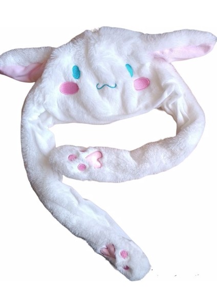Hareketli Peluş Şapka Kulaklık