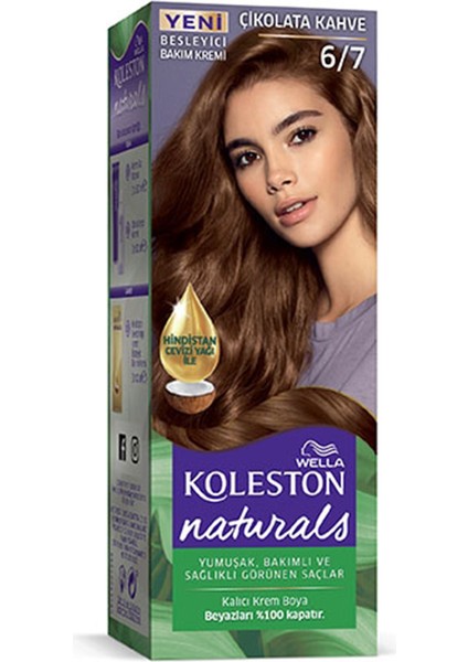 Naturals Saç Boyası Çikolata Kahve 6/7