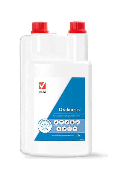 Draker 10.2 Cs Genel Haşere Etkili 1 lt